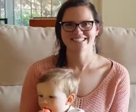 Mum Charlotte and Billy, who use Sitters childcare service