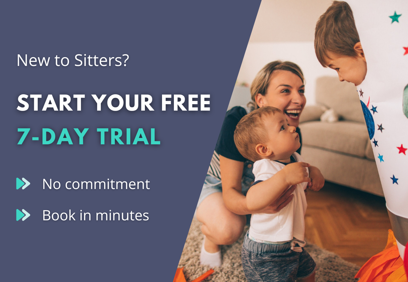 Sitters free trial offer