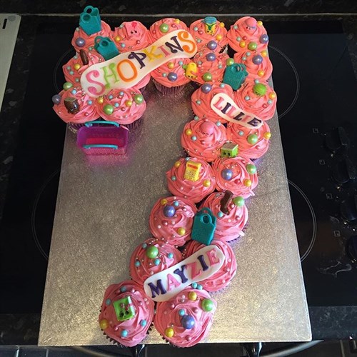 GoodyFoodies: How to Make Number 7 Birthday Cake