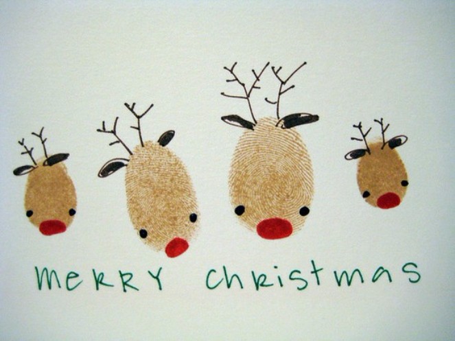 ideas for christmas cards for children to make