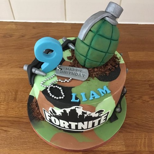12 fortnite cake - fortnite birthday cake ideas